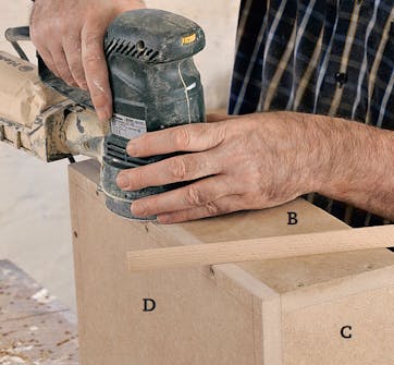 Gjuta handfat i betong: Form till ovansidan Gjuta handfat i betong: Form till ovansidan